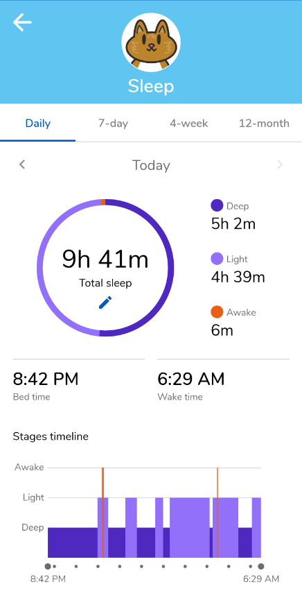 Garmin vivofit 4 store sleep tracking