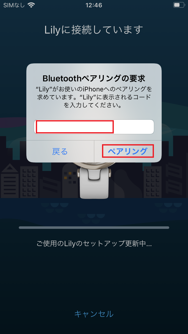 ペアリング：Lily はじめてのペアリング - iPhone - | Garmin