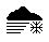 Icing Fog Weather Icon