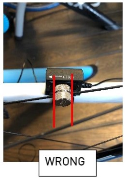 Speed and cadence clearance sensor tacx