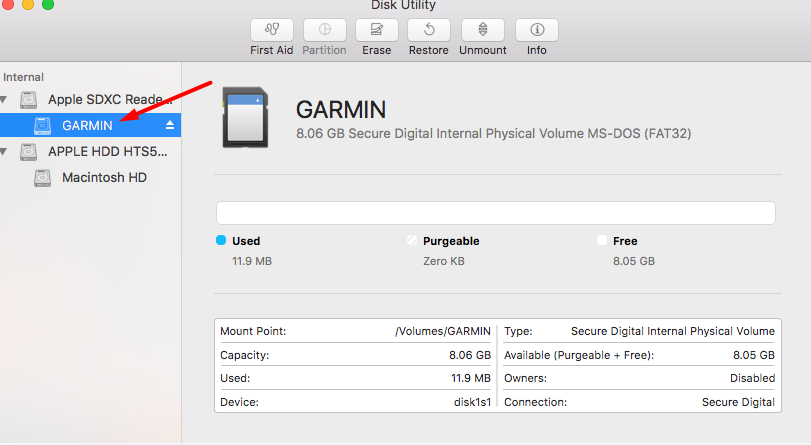 How to format sd card