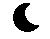 Clear Night Weather Icon