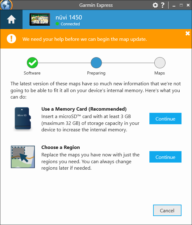 Updating Maps and Software Garmin Express™ | Support