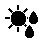 Sunny With a Chance of Rain Weather Icon