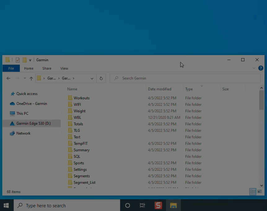 Computer Animated Gif Message