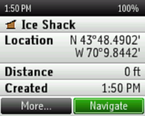 transfer garmin waypoints to inreach