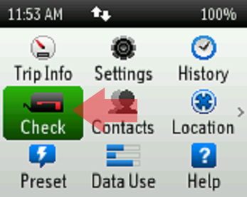 Red Arrow Pointing to Check Mailbox