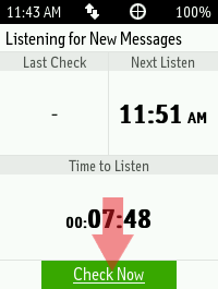 Red Arrow Pointing to Check Now