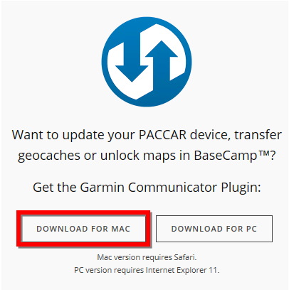 Garmin Mac Download