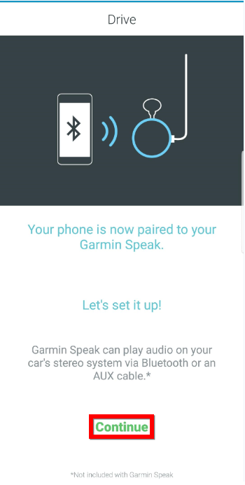 Garmin drive app