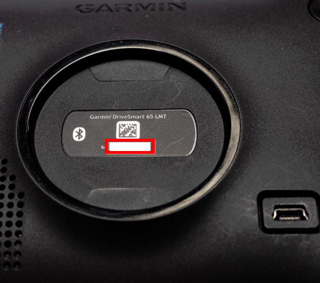 How Locate Serial Number or Unit ID on an Automotive Device | Customer Support