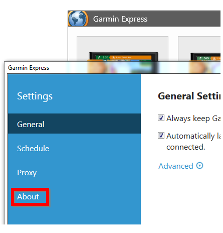 Opdatering af Garmin Express | Support