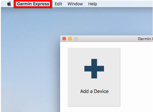 garmin express macbook