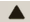 black triangle with grey background
