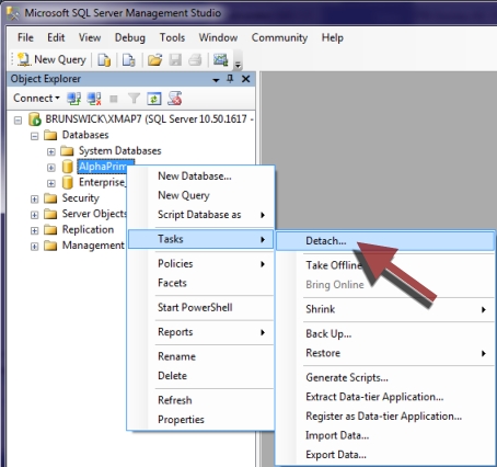 database ver 10.0.4 in sql management studio 2008 r2 database ver 10.0.4 in sql management studio 2008 r2