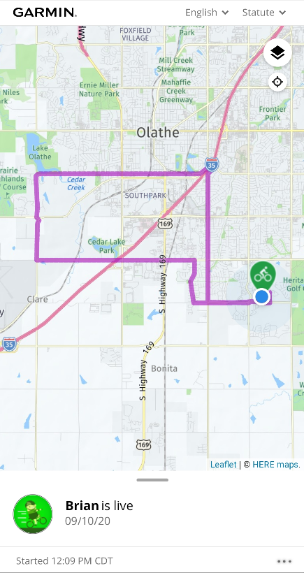 Garmin forerunner outlet 35 live tracking