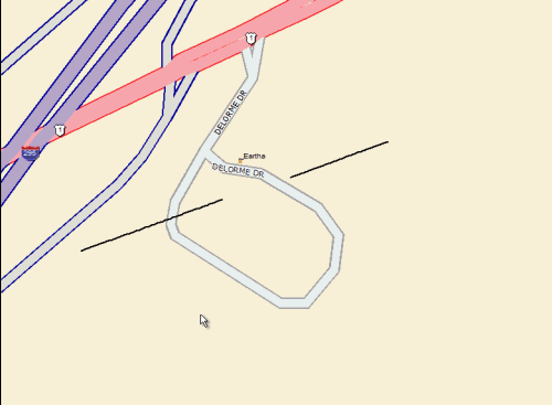how do i set the start map on delorme street atlas 2015 usa