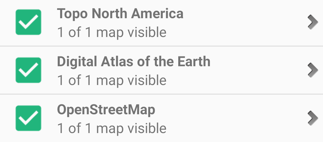Map Type Options
