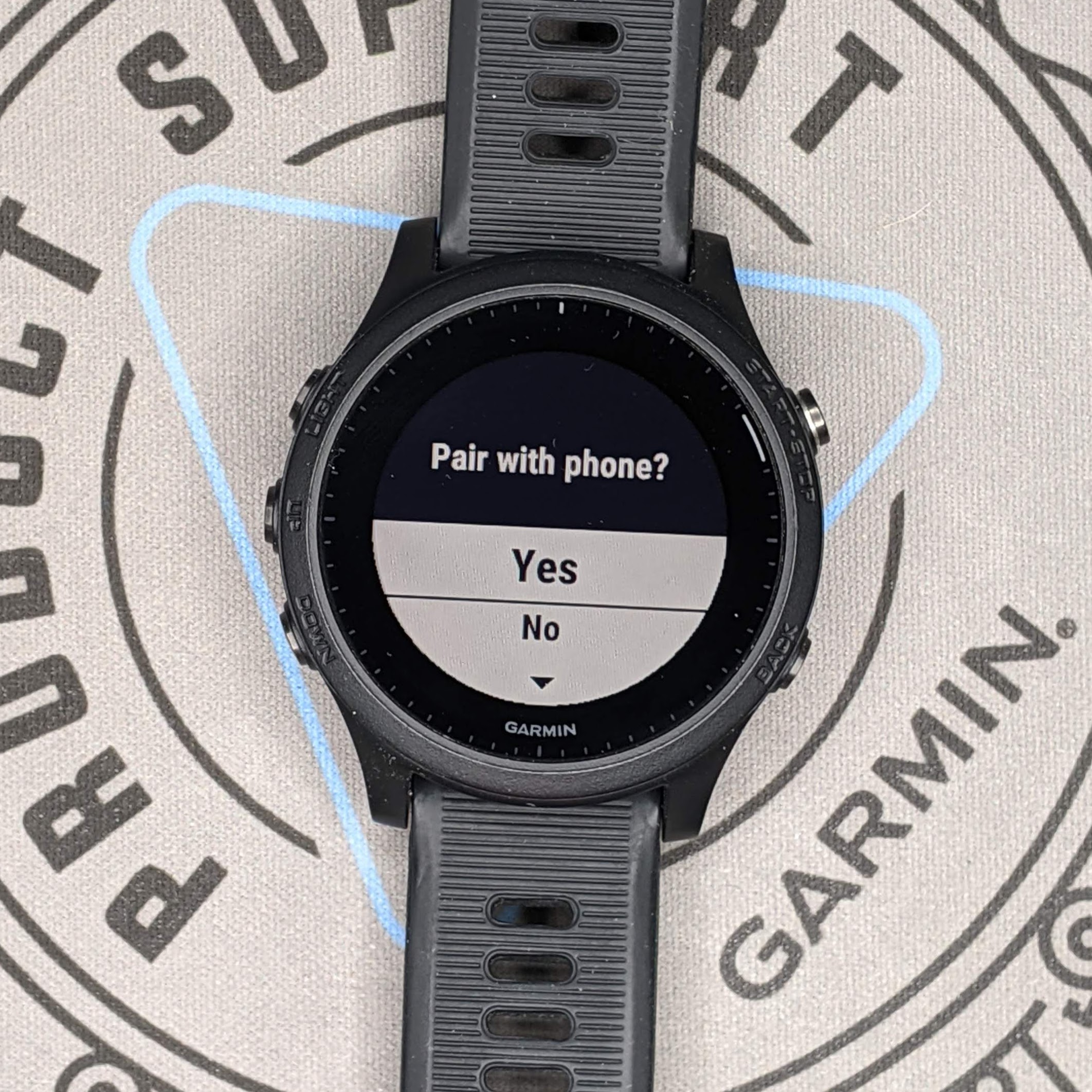 Find my phone with garmin online watch