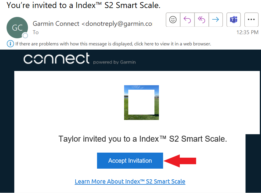 Mi scale to online garmin connect