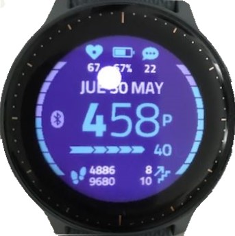 Garmin vivoactive 3 store music watch face