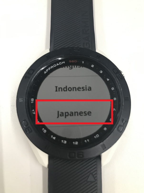 ペアリング：Approach S60 はじめてのペアリング - Android - | Garmin